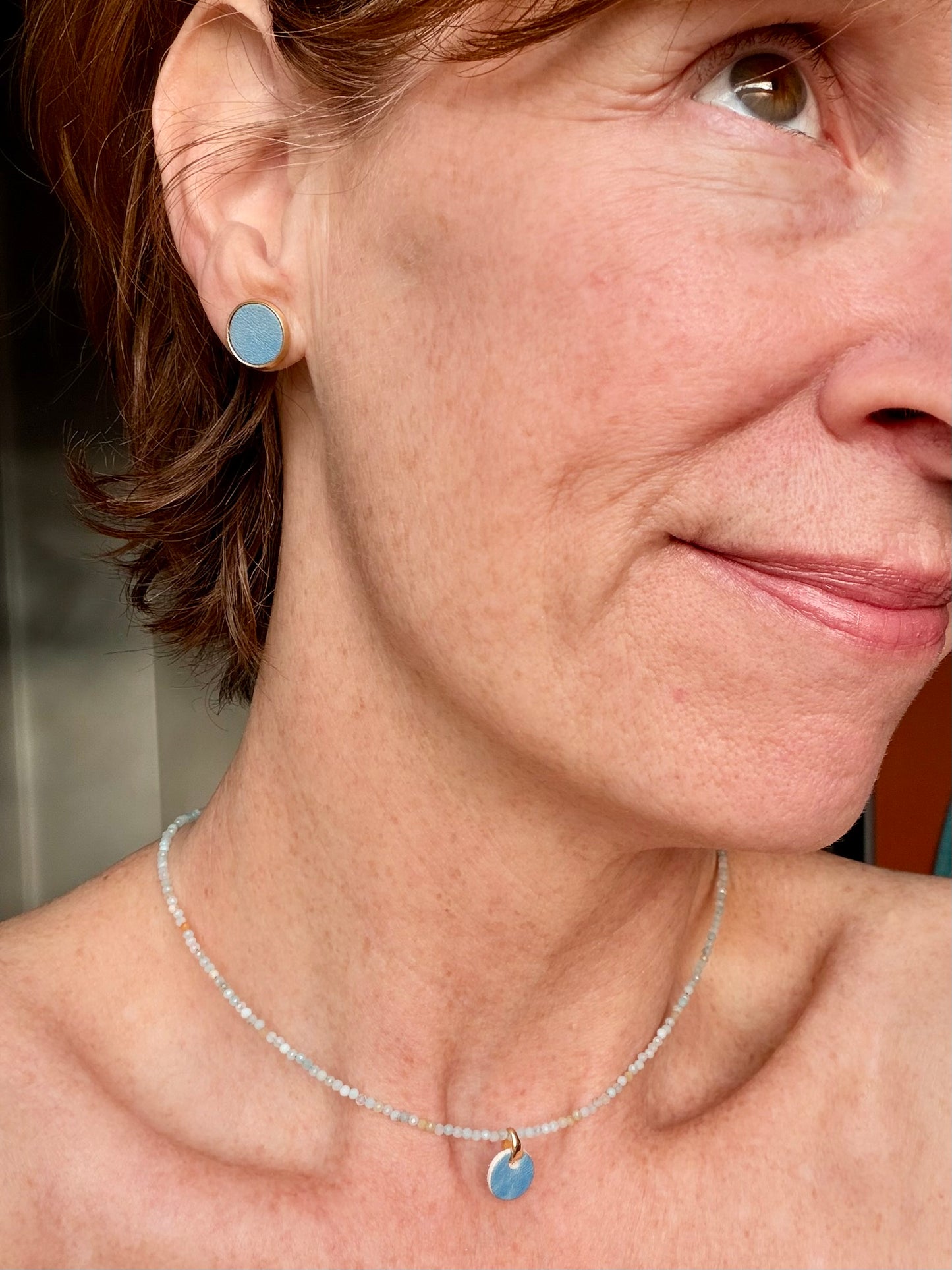 Au Naturel (necklace and earring set)