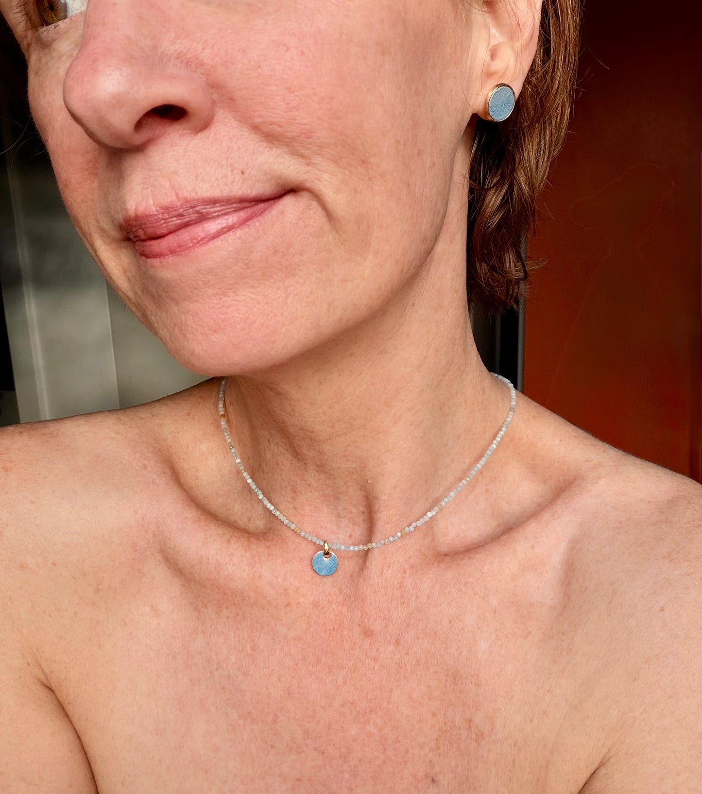 Au Naturel (necklace and earring set)