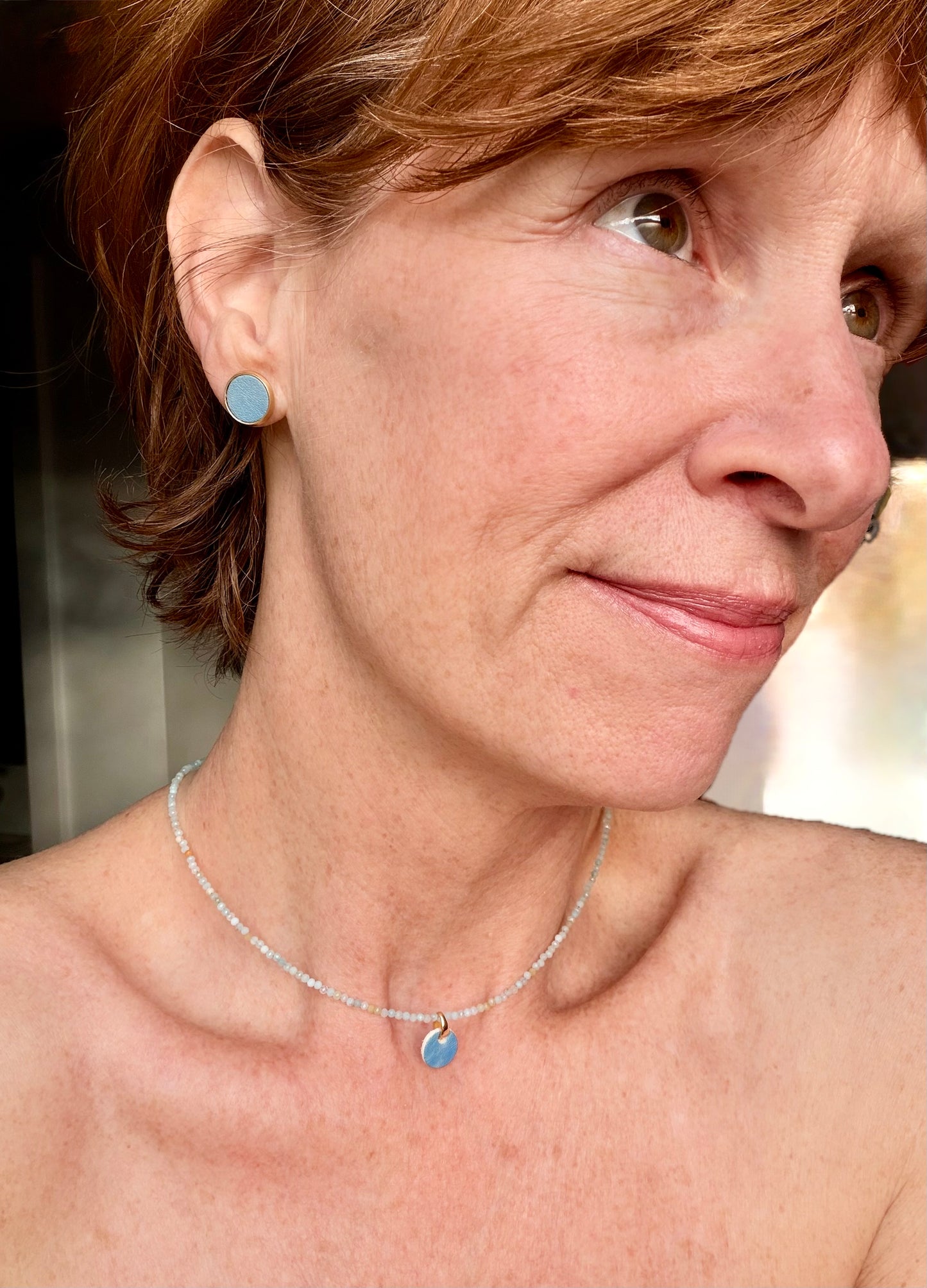 Au Naturel (necklace and earring set)