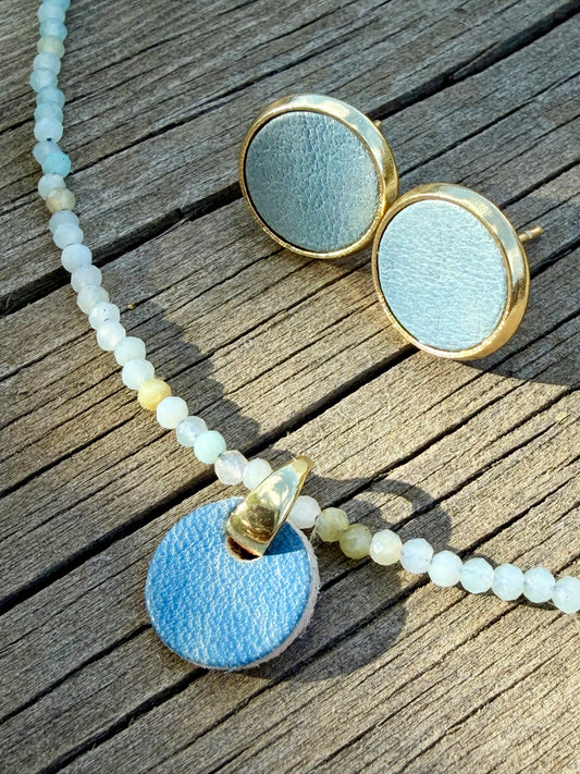 Au Naturel (necklace and earring set)